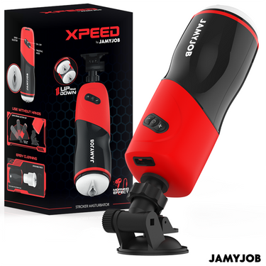 XPEED Masturbatore Elettronico con 5 Modalità di Spinta e Aspirazione Potente